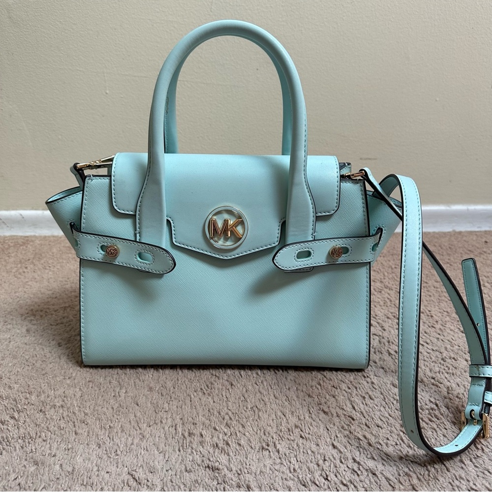 Teal Michael Kors Purse